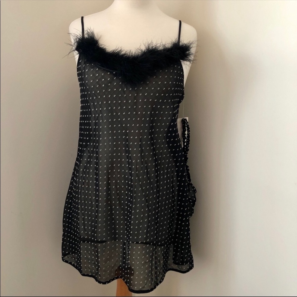 *NEW* OSCAR DE LA RENTA Nightgown Chemise & Thong
